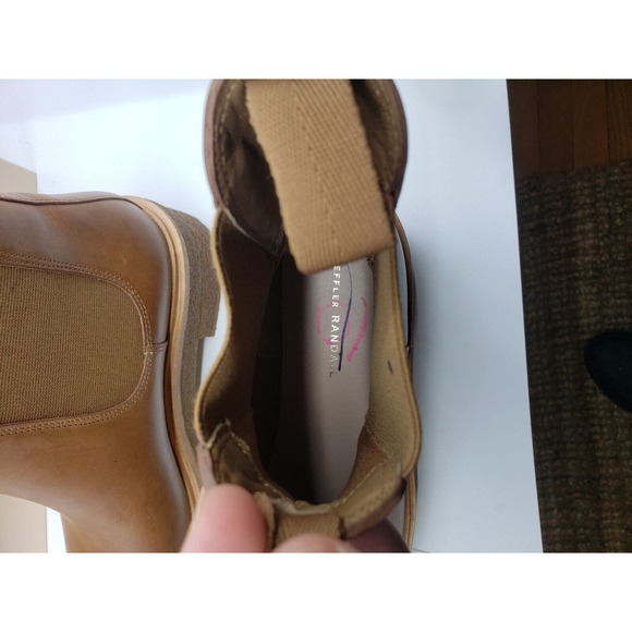 LOEFFLER RANDALL WOMENS Raquel Safari Pull-On CHELSEA Boot $395 US SZ 10 LEATHER - Picture 6 of 8